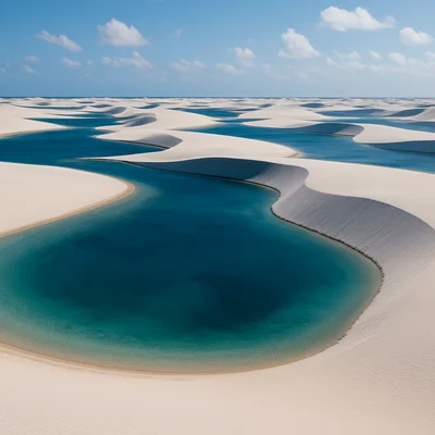 Lençóis Maranhenses O Deserto Brasileiro com Lagoas Azuis de Outro Mundo
